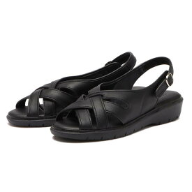 レディース 【ABC SELECT】 エービーシーセレクト CROSS SANDAL 3 クロスサンダル 3 W2008 BLACK