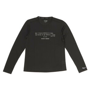 fB[X ySauconyz TbJj[ W STOPWATCH GRAPHIC L/S OX[u SAW800405-BKA2
