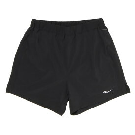 【Saucony】 サッカニー M OUTPACE 5 SHORT ランニングショーツ SAM800243-BK BLACK