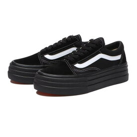 【VANS】 ヴァンズ OLD SKOOL 3SOLE オールドスクール 3ソール V36CF 3SOLE BLACK/BLACK