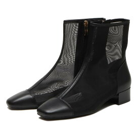 レディース 【ABC SELECT】 エービーシーセレクト TULLE BOOTS 3 チュールブーツ 3 W3026 BLACK