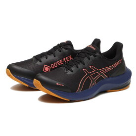 レディース 【ASICS】 アシックス W GEL-PULSE 14 GTX W ゲルパルス 14 GTX 1012B317.001 ABC-MART限定 *BK/PAPAYA