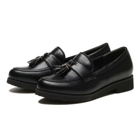 レディース 【ABC SELECT】 エービーシーセレクト TASSEL LOAFER 3 タッセルローファー 3 W5022 BLACK