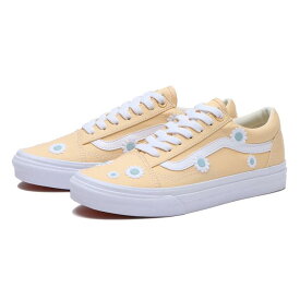 【VANS】 ヴァンズ OLD SKOOL オールドスクール V36CF EMB.F ORANGE/FLOWER