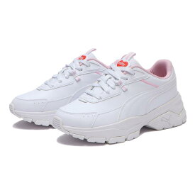 レディース 【PUMA】 プーマ CASSIA VIA HEART カシーア ヴィア ハート 394122 ABC-MART限定 *01WHT/RED