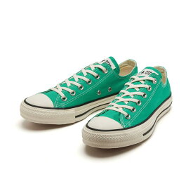 【CONVERSE】 コンバース AS BURNTCOLORS OX オールスター バーントカラーズ OX 31309230 JADE GREEN