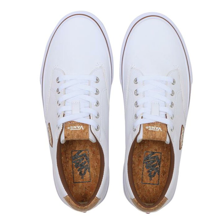 【VANS】 ヴァンズ JETS ICON ジェッツアイコン V320 CORK WHITE/CORK ABC-MART VANS ヴァンズ ジェッツアイコン 27センチ