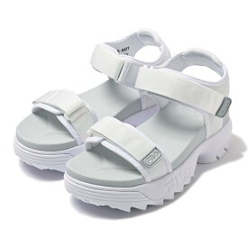 レディース 【FILA】 フィラ DISRUPTOR WEDGE SANDAL 2 ディスラプターウェッジサンダル WSS21081102 WHITE