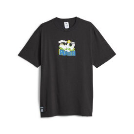 【PUMA】 プーマ M RIPNDIP GRAPHIC TEE ショートスリーブ 622196 01BLK