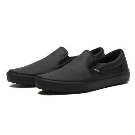 【VANS】 ヴァンズ SLIP ON スリッポン V98CF COATED/C BLACK/BLACK