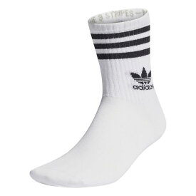 【adidas】 アディダス U MID CUT CREW SOCKS 3Pソックス IJ0733