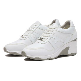 レディース 【HAWKINS】 ホーキンス LYDIA 7 ヒールアップ スニーカー HW00138 WHITE