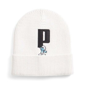 【PUMA】 プーマ M THE SMURFS BEANIE ビーニー 024928 02WARM WHT