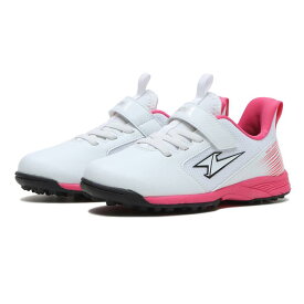 キッズ 【HAWKINS】 ホーキンス 19-23 MACH SHOOT マッハシュート HK84101M WHITE/PINK