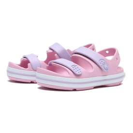 キッズ 【crocs】 クロックス 18-21 CB CRUISER SANDAL K キッズクロックバンドクルーザーサンダル 209423-84I PINK/LAVENDER