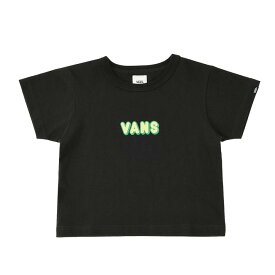 【VANS】 ヴァンズ W POP LOGO TEE ショートスリーブ 124R3010600 ABC-MART限定 BLACK