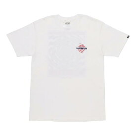 【VANS】 ヴァンズ M WORMHOLE WARPED SS TEE ショートスリーブ VN000G44WHT WHITE