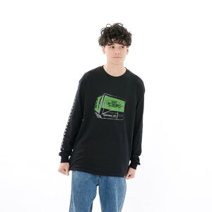 【VANS】 ヴァンズ M Vintage Shoe Box L TEE ロングスリーブ 124C1020800 ABC-MART限定