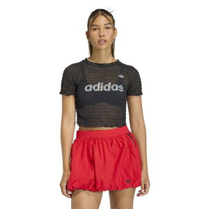 ���f�B�[�X �yadidas�z �A�f�B�_�X W SMOCKED CALI TEE �V���[�g�X���[�u KD0300