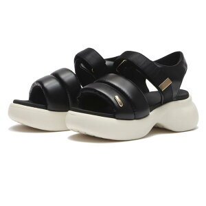 ���f�B�[�X �yABC SELECT�z �G�[�r�[�V�[�Z���N�g CL VL PUFF SANDAL 6 �{�����[���p�t�T���_�� 6 W2064