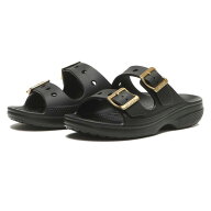 【crocs】 クロックス SATURADAY METALLIC BUCKLE SDL サタデー メタリックバックル サンダル W 213316-001