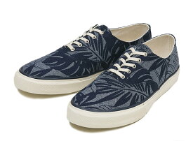 【SPERRY TOP-SIDER】 スペリー トップサイダー CVO CHMB PRINT CVO シャンブレー プリント STS10987　BLUE