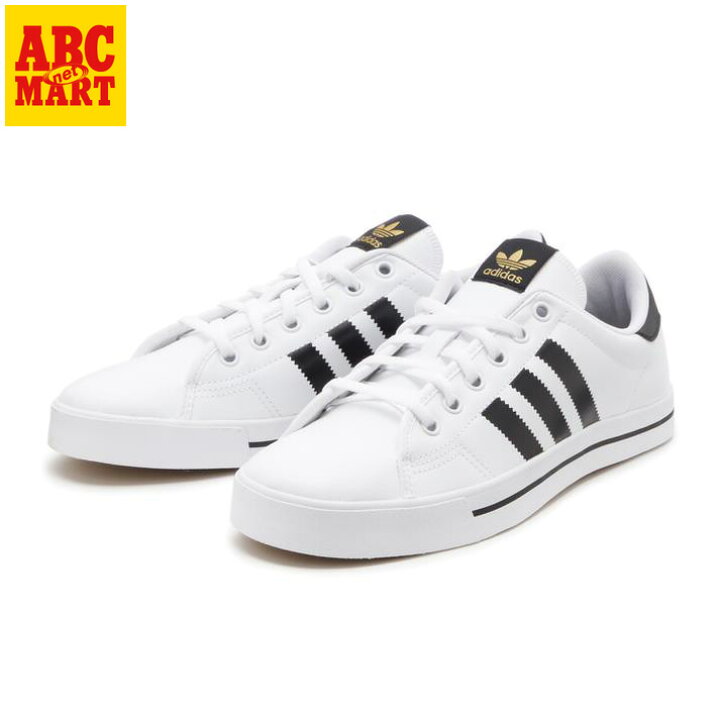 楽天市場 Adidas アディダス スニーカー Adicourt アディコート Fx0214 Abc Mart限定 Wht Blk Wht Abc Mart楽天市場店