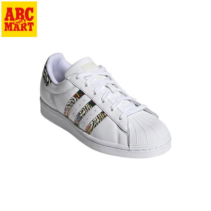 楽天市場 Adidas アディダス Superstar W スーパースター W Gz9161 Abc限定 Fwht Fwht Cwht Abc Mart楽天市場店