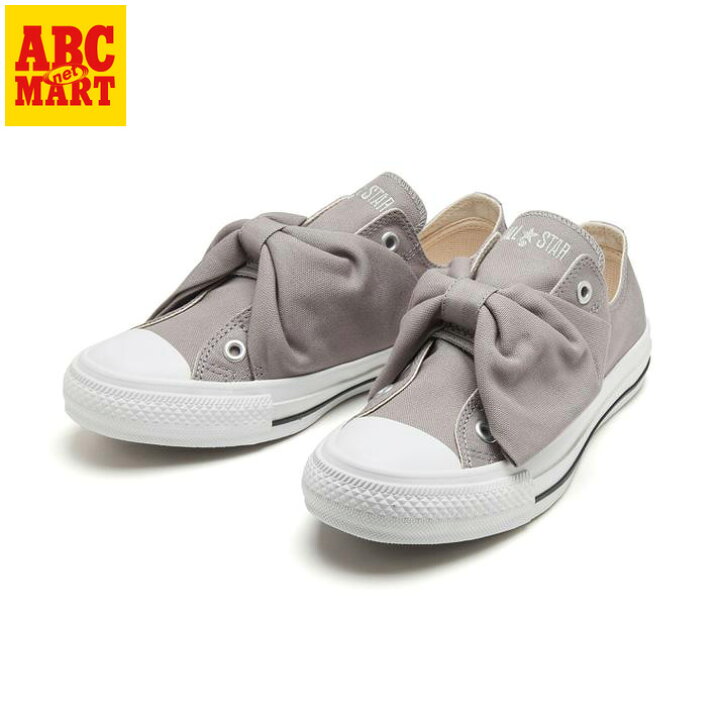 楽天市場 レディース Converse コンバース As Ribbonbelt Ox オールスター リボンベルト Ox Abc Mart限定 Gray Abc Mart楽天市場店