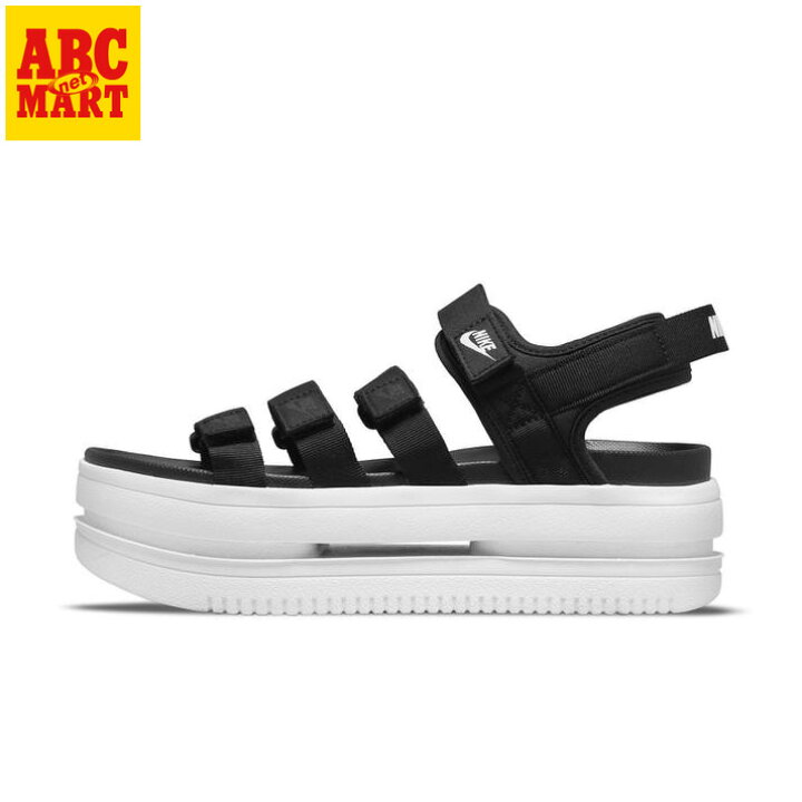 楽天市場 レディース Nike ナイキ W Icon Classic Sandal アイコン クラシック サンダル Wdh0223 001black White Abc Mart楽天市場店
