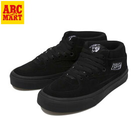 【VANS】 ヴァンズ HALF CAB ハーフキャブ　BLACK/BLACK