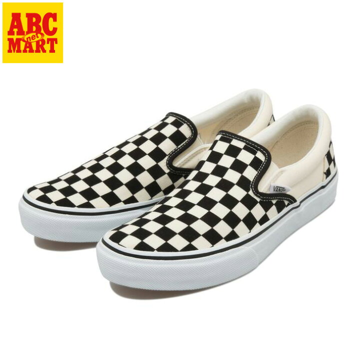 楽天市場 Vans ヴァンズ Slip On スリッポン V98cla Black Wht Chk Abc Mart楽天市場店