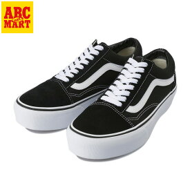 【VANS】 ヴァンズ OLD SKOOL PLATFORM オールドスクール プラットフォーム VN0A3B3UY28 BLACK/WHITE