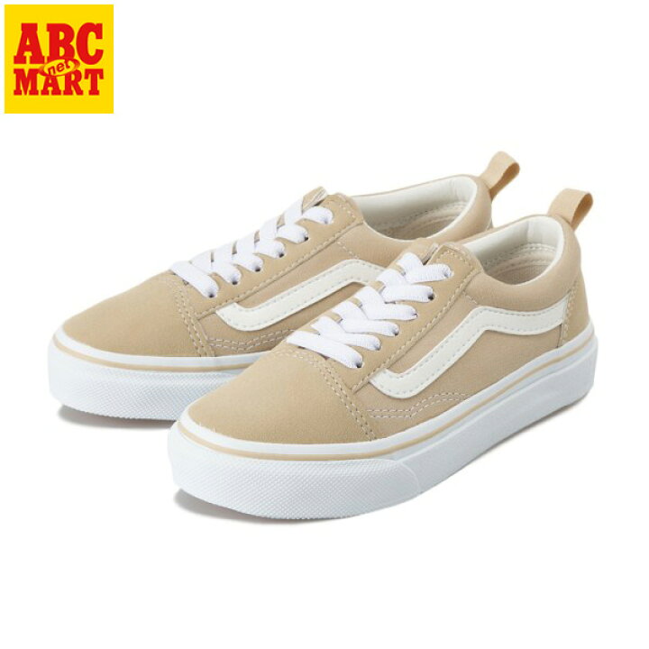 楽天市場】キッズ 【VANS】 OLD ヴァンズ オールドスクール V36 CK BEIGE ABC-MART楽天市場店