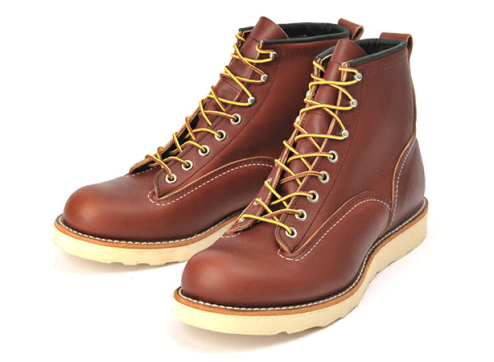 楽天市場 Red Wing レッドウィング 6 Lineman Boots 6インチ ラインマンブーツ 2924 Abc Mart限定 Red Brown Abc Mart楽天市場店