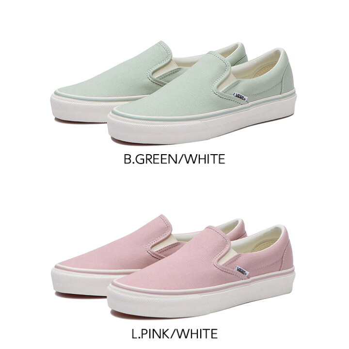 楽天市場】【VANS】 ヴァンズ SLIP ON スリッポン V98CF COLORS : ABC 