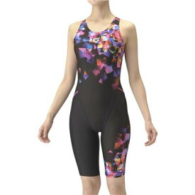 アリーナ 【アクアエクサ】フィットネスワンピーススパッツ（オープンバック・ハーフレッグ・ぴったりパッド） 2024年秋冬 AS4FWF10W レディース 【返品・交換不可】