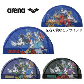 アリーナ ARENA 水泳 メッシュキャップ スイムキャップ ディズニー ミッキー ミニー 水泳小物 2023年秋冬モデル DIS-3059