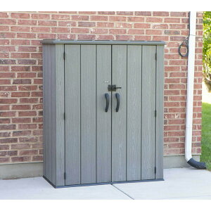 LIFETIME Ou TCY  175cm s 78 cm  143cmijgy VERTICAL STORAGE SHED z O[ [{bNX@fbL{bNX i j128×65×160cm