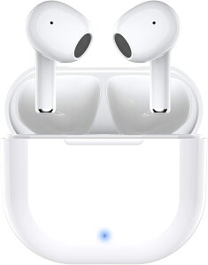 Bluetooth イヤホン IPHONE ワイヤレスイヤホン bluetooth 5.3 イヤホン Type-C充電 30時間再生 インナーイヤー型 ブルートゥースイヤホン 4つのマイク付きイヤホン IPX5防水 タッチコントロール 片耳/両