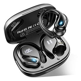 【 限定ブランド】両耳 イヤホン 2023新設計 Bluetooth5.3技術 耳掛け式 ワイヤレス イヤホン Bluetooth イヤホン ぶるーとぅーすイヤホン HiFi 重低音 ナチュラルで繊細な音 13mmダイナミックドライバー