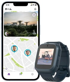 4G対応 myFirst Fone S3 マイファーストエススリー キッズ携帯 キッズ腕時計型見守りスマートフォン 1.3TFT/音声ビデオ通話/MP3内蔵/48時間待機/耐衝撃設計 (スペースブルー)