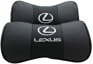 ���N�T�X LEXUS �w�b�h���X�g�@�l�b�N�p�b�g �ԗp �� �w�b�h���X�g �񂠂� �ԃV�[�g �^�]�� ����� �� ���S�{�v���U�[�l�b�N�p�b�h 2�Z�b�g �� �ėp�i �y���s�A���i�z