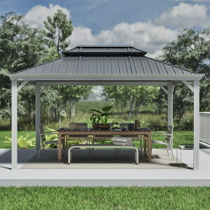 K[{ y1z GAZEBO OpTu IN^Si K[{ diy  SOJAG bV[i 10 x 14tB[g (3 x 4.2m) TVF^[ ubN