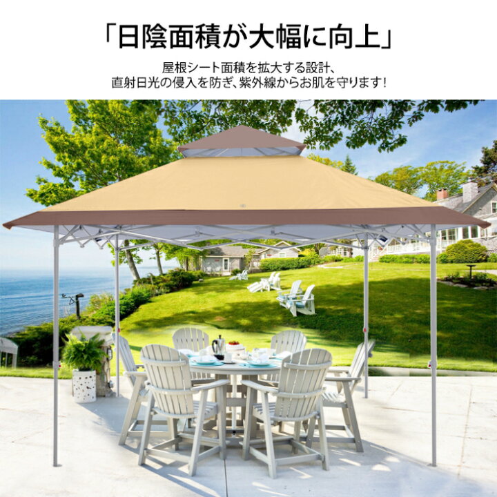 楽天市場】【1年保証】ABCCANOPY ワンタッチタープテント 3mx3m  