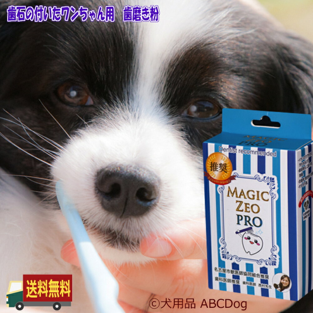 楽天市場 犬 歯石取り 歯磨き粉 マジックゼオ デイリー2箱 犬 歯磨き粉 歯科医師推奨獣医師会推奨 送料無料 歯ブラシ2本プレゼント ジェル状 デンタルケア 歯石 黄ばみ 歯周病 口臭予防 犬用品abcdog マジックゼオ販売店