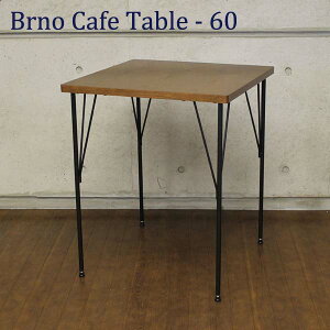 AT-6060(BR) Brno Cafe Table-60 um JtFe[u 60cm Vv RpNgfXN m 2lp ` _CjOe[u H H AY G[C yz