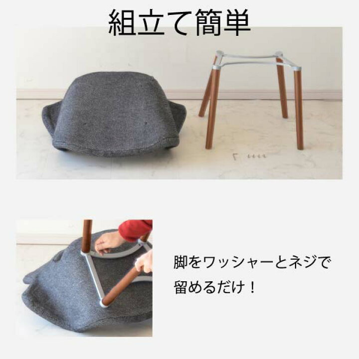 楽天市場】オーガニックチェア リプロダクト品 BK/BR/GR/RD PC-150KS 