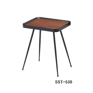 SST-530 ダークブラウン SST-536 ナチュラル サイドテーブル(スクエア) MARCO ミニテーブル ソファーテーブル 長方形 あずま工芸