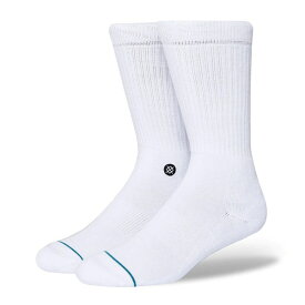 【STANCE SOCKS】 スタンス ソックス ICON M311D14ICO#WHB　WHITE/BLACK